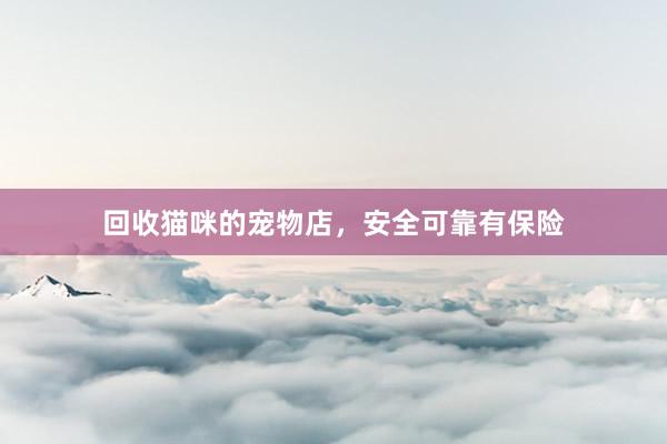 回收猫咪的宠物店，安全可靠有保险